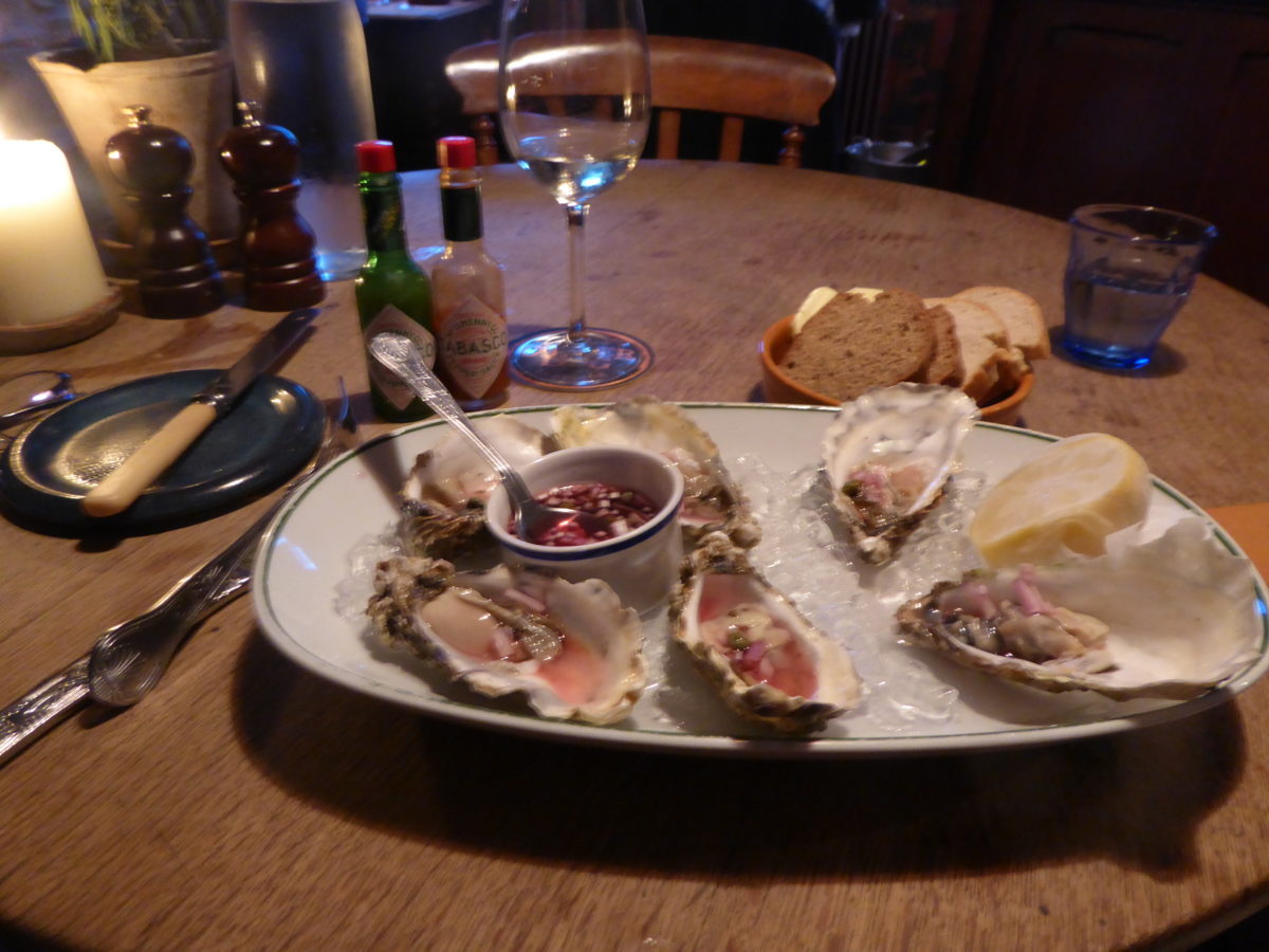 k oysters